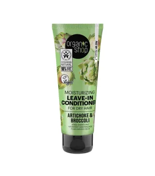 ORGANIC SHOP ARTICHOKE MOISTURIZING ACONDICIONADOR LEAVE IN CABELLO SECO 280ML