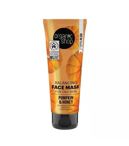ORGANIC SHOP PUMPKIN MASCARILLA FACIAL PIEL GRASA 75ML