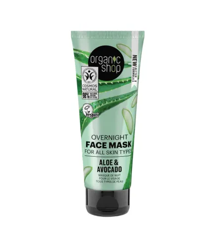 ORGANIC SHOP ALOE MASCARILLA FACIAL OVERNIGHT 75ML