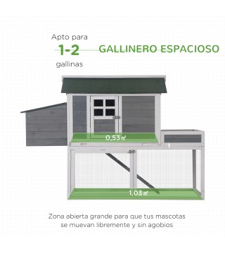 Gallinero de Madera