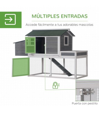 Gallinero de Madera