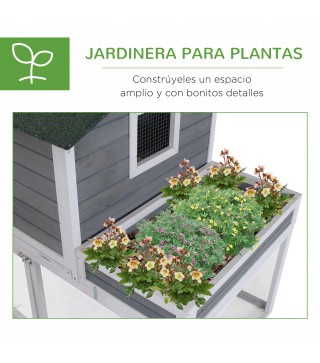 Gallinero de Madera