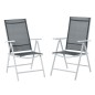 Set de 2 Sillas Plegables de Jardín Set de 2 Sillas Plegables de Jardín