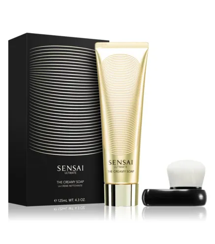SENSAI ULTIMATE THE CREAMY SOAP 125ML + CEPILLO 1U.