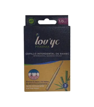 LOVYC BAMBU CEPILLO INTERDENTAL CAJA 1UN