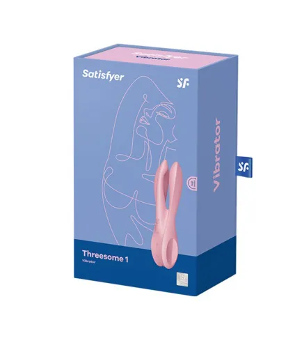 SATISFYER THREESOME 1 VIBRADOR ROSA 1UN
