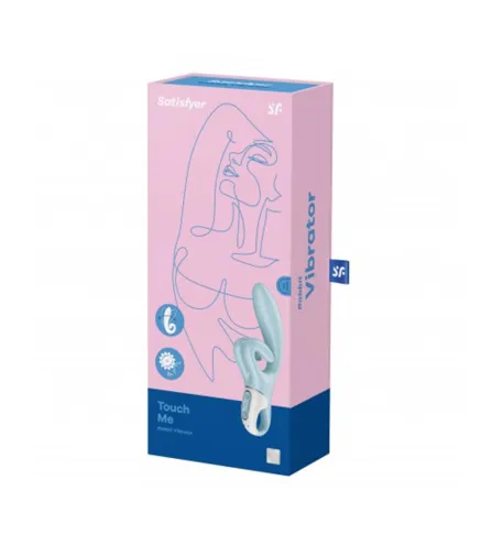 SATISFYER TOUCH ME VIBRADOR BLUE AQUAMARINE 1UN