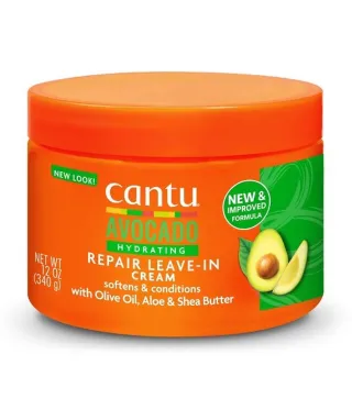 CANTU AVOCADO HYDRATING REPAIR LEAVE-IN CREAM CONDITIONER 340GR