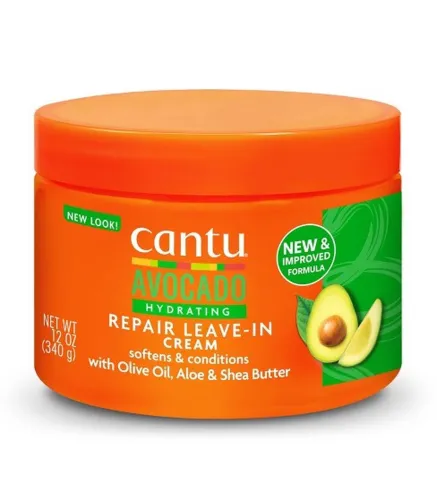 CANTU AVOCADO HYDRATING REPAIR LEAVE-IN CREAM CONDITIONER 340GR