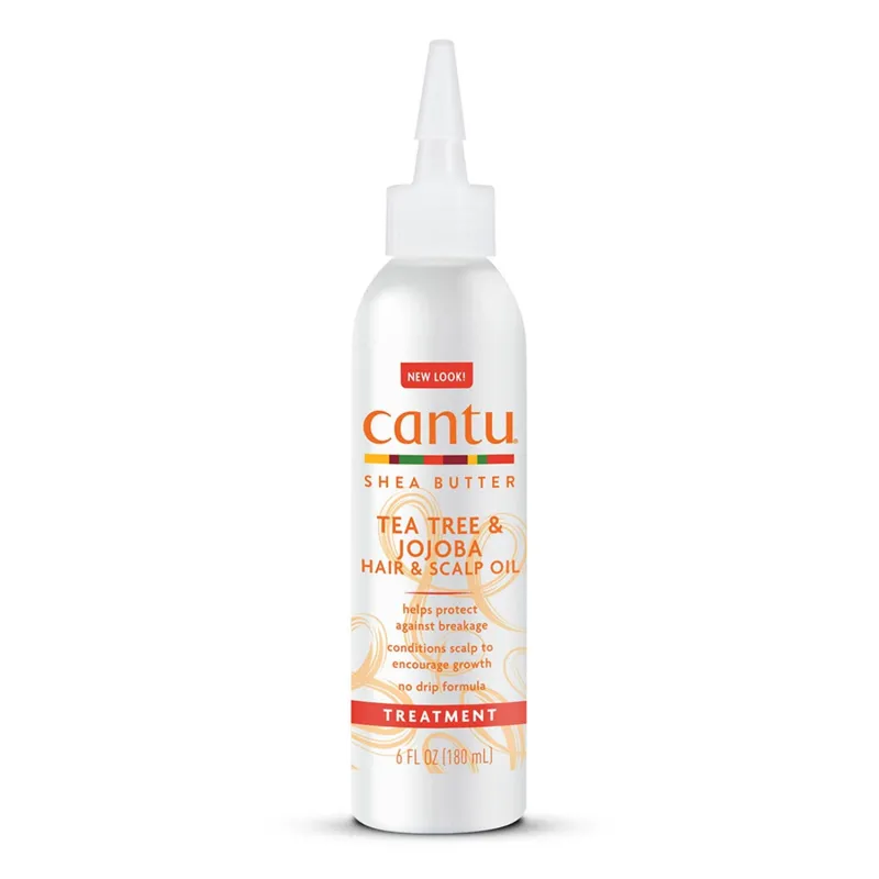 CANTU SHEA BUTTER SCALP OIL TREATMENT TEA TREE JOJOBA 180ML