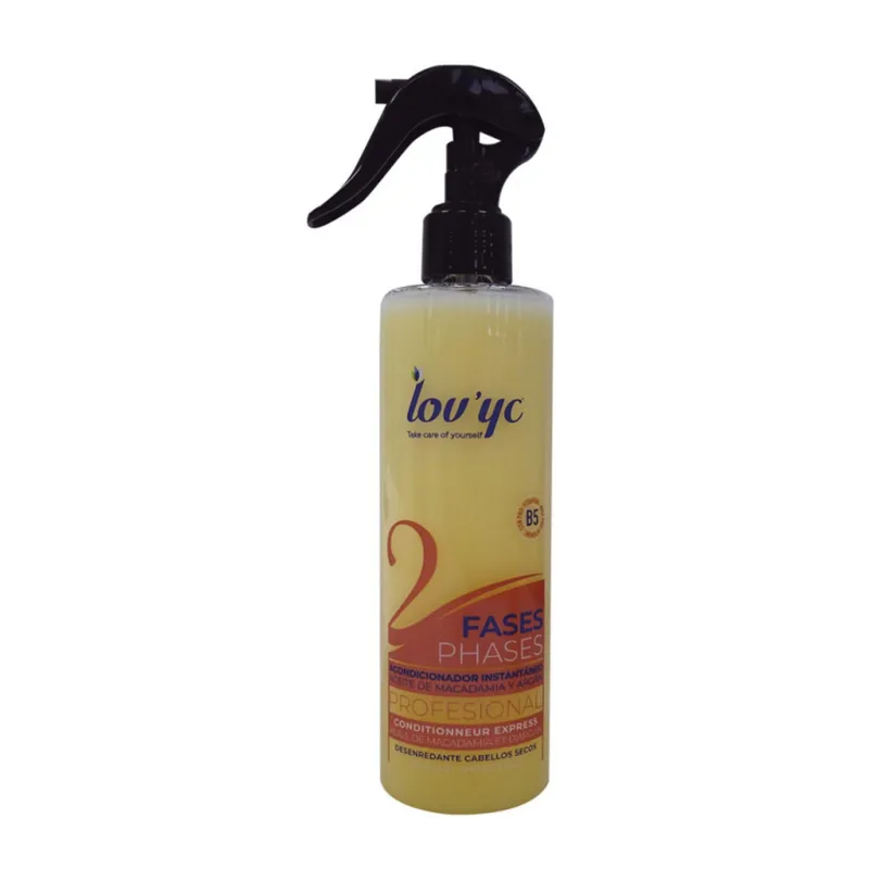LOVYC BI-PHASE ACONDICIONADOR INSTANTANEO ACEITE DE MACADAMIA Y ARGAN CABELLOS SECOS 300ML LOVYC BI-PHASE ACONDICIONADOR INSTANTANEO ACEITE DE MACADAMIA Y ARGAN CABELLOS SECOS 300ML