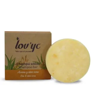 LOVYC AVENA Y ALOE VERA CHAMPU SOLIDO 50GR