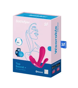 SATISFYER TOP SECRET VIBRADOR ROSA 1UN