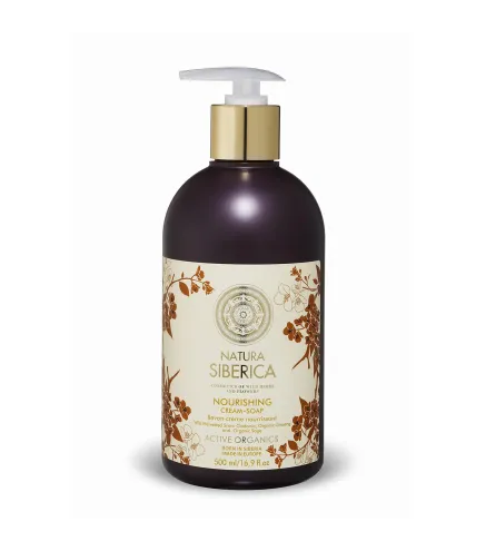 NATURA SIBERICA NOURISHING CREMA-JABON 1UN