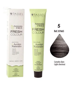 EUROSTIL FRESH COLOUR CREMA COLORANTE SIN AMONIACO CASTAÑO CLARO 1UN