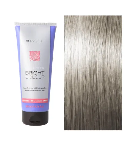 EUROSTIL BRIGHT COLOUR MASCARILLA CAPILAR COLOR RUBIO HIELO 1UN