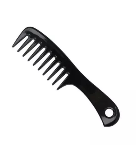 EUROSTIL BARBERO PEINE MECHAS NEGRO NEGRO 1UN