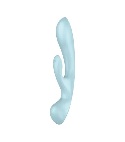 SATISFYER TRIPLE OH! MULTI-VIBRADOR AZUL 1UN