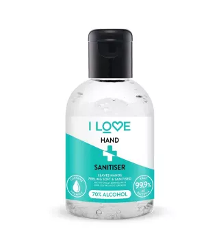 I LOVE HAND SANITISSER GEL HIGIENIZANTE MANOS 70% ALCOHOL 100ML