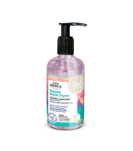 NATURA SIBERICA TAIGA SAYAN BLACK THYME JABON DE MANOS 300ML