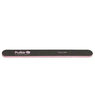 POLLIE NEGRO RECTO LIMA 100/180 19X178MM CON BOLSA 1UN