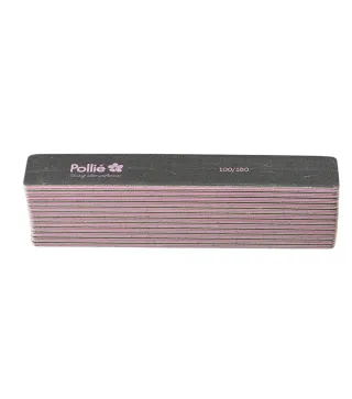 POLLIE NEGRO CUADRADO LIMA 100/180 28X178MM CON BOLSA 1UN