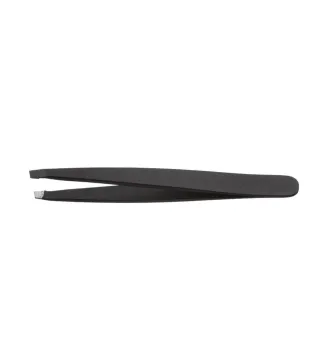 EUROSTIL NEGRA PINZA DE DEPILAR GRANDE 9 5CM 1UN
