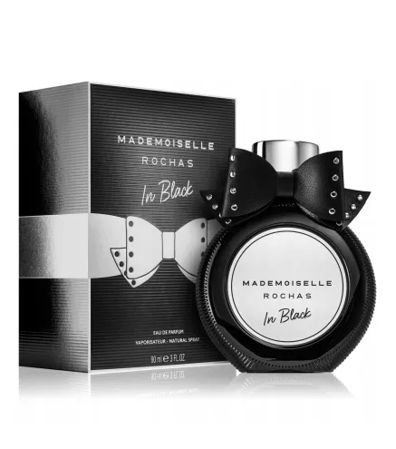 ROCHAS MADEMOISELLE INBLACK EAU DE PARFUM 90ML VAPORIZADOR