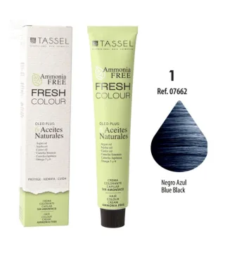 EUROSTIL FRESH COLOUR CREMA COLORANTE SIN AMONIACO NEGRO NEGRO 1UN