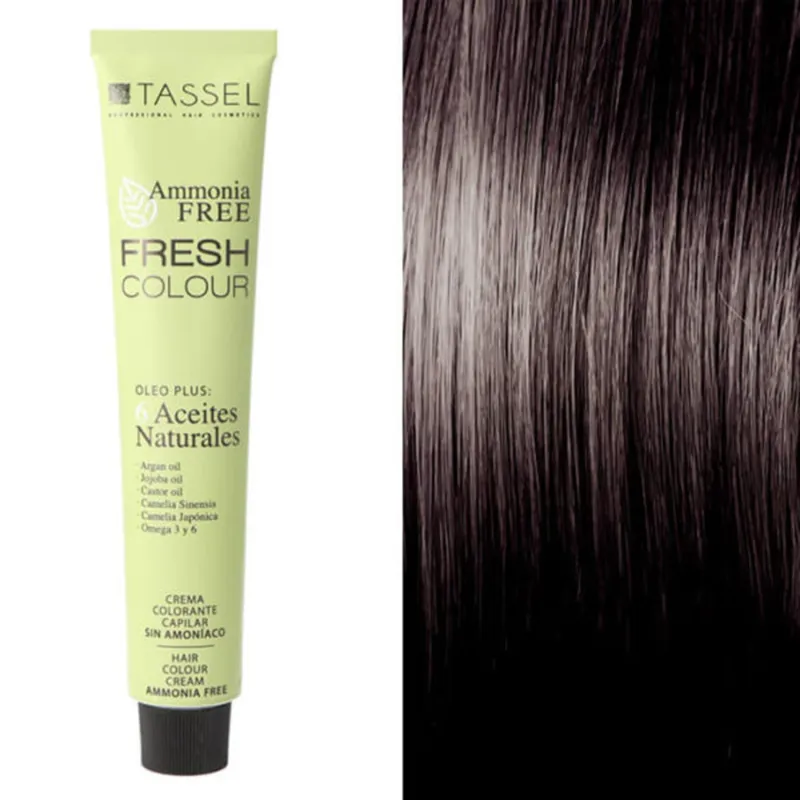 EUROSTIL FRESH COLOUR CREMA COLORANTE SIN AMONIACO CASTAÑO MEDIO 1UN EUROSTIL FRESH COLOUR CREMA COLORANTE SIN AMONIACO CASTAÑO MEDIO 1UN