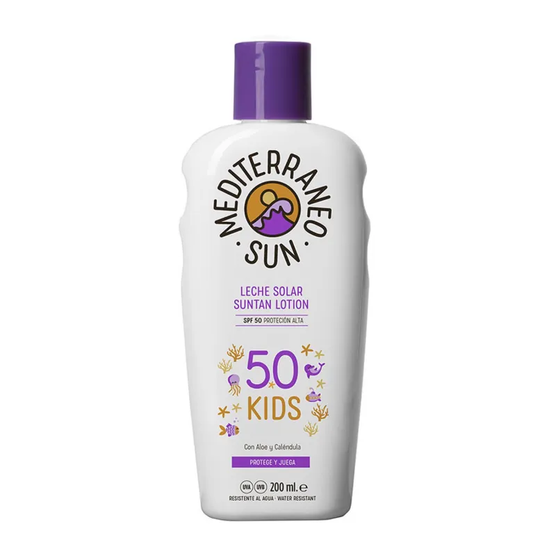 MEDITERRANEO SUN DARK TANNING LOCION BRONCEADOR KIDS SPF50 200ML