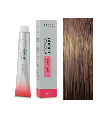 EUROSTIL BRIGHT COLOUR TINTE 8.7 RUBIO CLARO MARRON 1UN