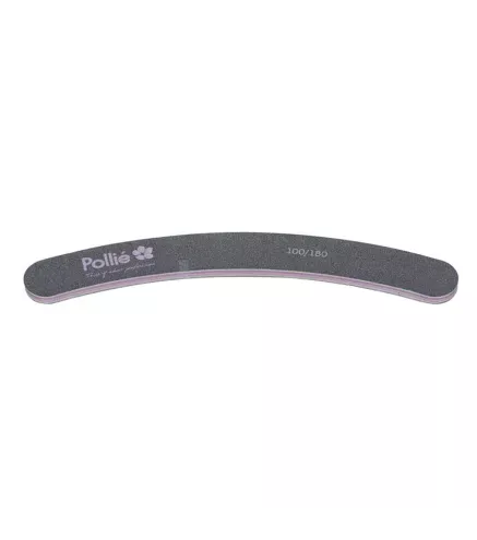 POLLIE NEGRO CURVADO LIMA 100/180 19X178MM CON BOLSA 1UN