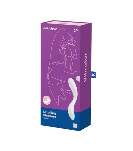SATISFYER RROLLING PLEASURE VIBRADOR PUNTO G BLANCO 1UN