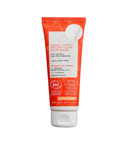 NATURA SIBERICA INSTANT GLOW MASCARILLA FACIAL TODO TIPO DE PIELES 200ML