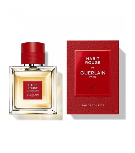 GUERLAIN HABIT ROUGE EAU DE TOILETTE 50ML VAPORIZADOR