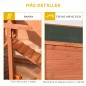 Conejera de Exterior de Madera Conejera de Exterior de Madera