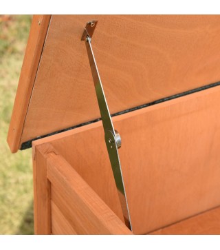 Conejera de Exterior de Madera