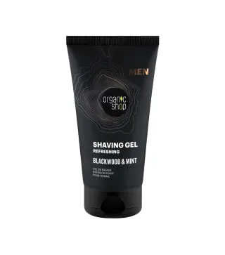 ORGANIC SHOP MEN BLACKWOOD GEL DE AFEITADO REFRESCANTE 150ML