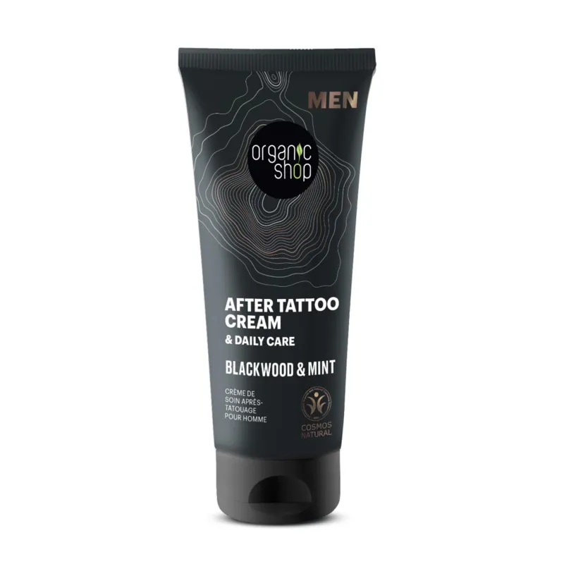 ORGANIC SHOP MEN BLACKWOOD CREMA DIARIA POST TATTOO 75ML