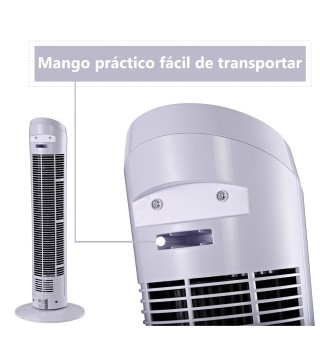 Ventilador de Torre Oscilante 70°