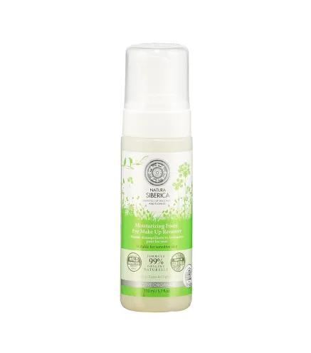 NATURA SIBERICA MOISTURIZING ESPUMA DESMAQUILLANTE PIEL SENSIBLE 170ML