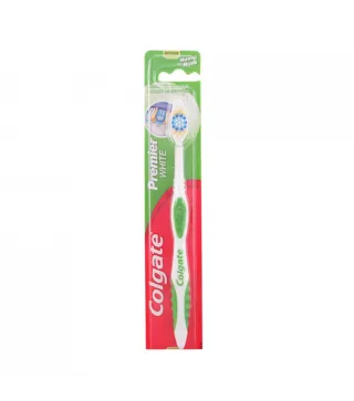 COLGATE MEDIUM PREMIERE WHITE CEPILLO DENTAL 1UN