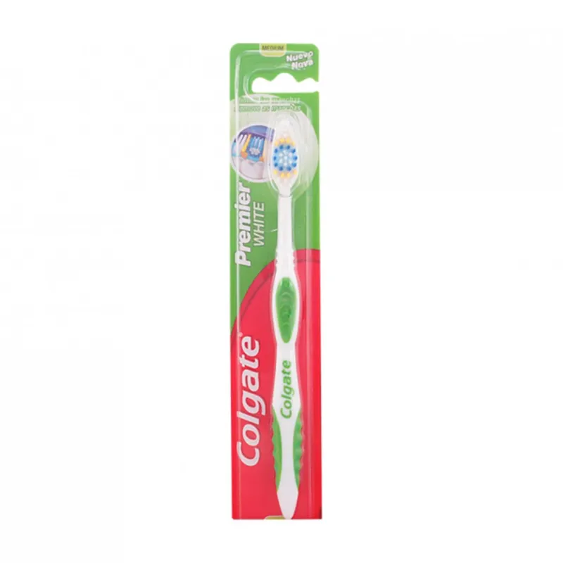 COLGATE MEDIUM PREMIERE WHITE CEPILLO DENTAL 1UN