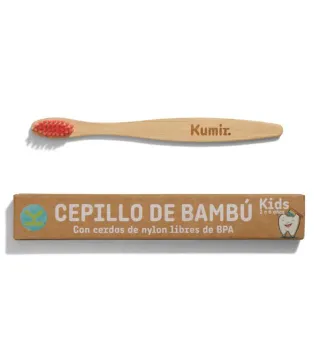 LOVYC KIDS CEPILLO DE DIENTES BAMBU ROJO 1UN