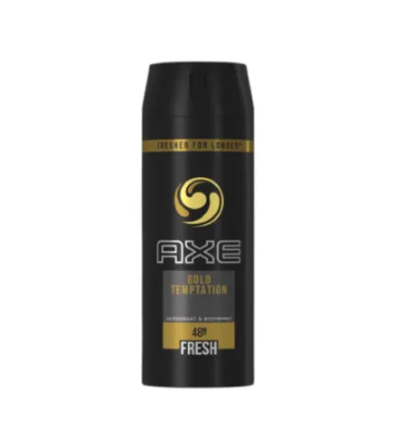 AXE GOLD TEMPTATION DESODORANTE 150ML VAPORIZADOR
