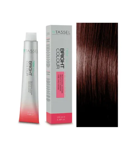 EUROSTIL BRIGHT COLOUR TINTE 6.54 RUBIO OSCURO CAOBA COBRIZO 1UN