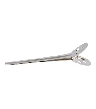 EUROSTIL METALICA PINZA DE PELO GRANDE 1UN