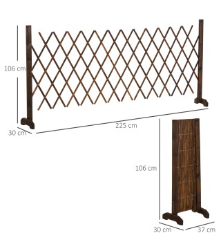 Valla de Madera Extensible