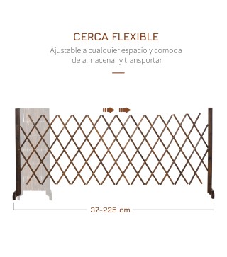 Valla de Madera Extensible